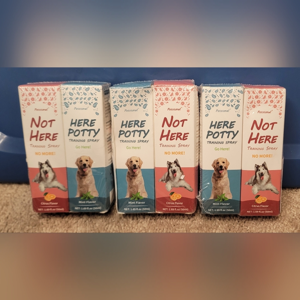 Toral Here Potty Training Spray - Mint Flavor NWT
